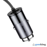 Baseus Enjoy Together Four Interfaces Output Patulous Car Charger 5.5A Dark Gray CCTON-0G