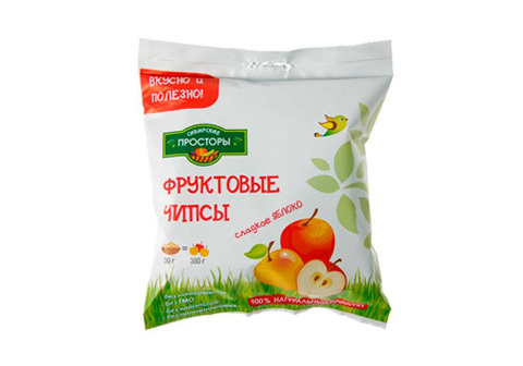 Фруктовые чипсы Сладкое Яблоко, 30г