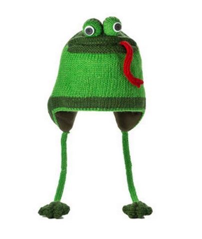 Картинка шапка с ушами Knitwits Fergie the Frog  - 1