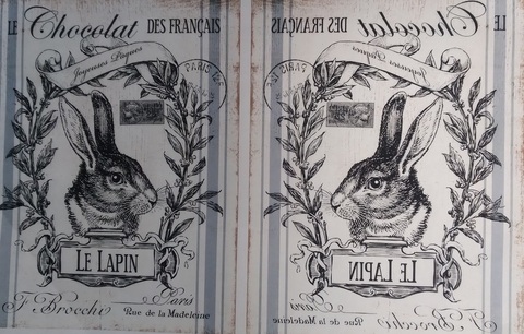 Декупажная карта А4 vintage label 31