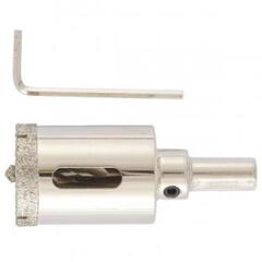 Сверло алмазное по керамограниту 22 х 67 мм 3-гранный хвостовик Matrix