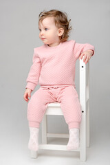 брюки для новорожденных  К 400497/розовый жемчуг(ёжики)