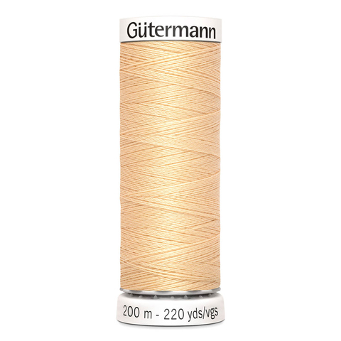 Нитки швейные Gutermann Sew-All 100/200 м (006 кремово-бежевый)