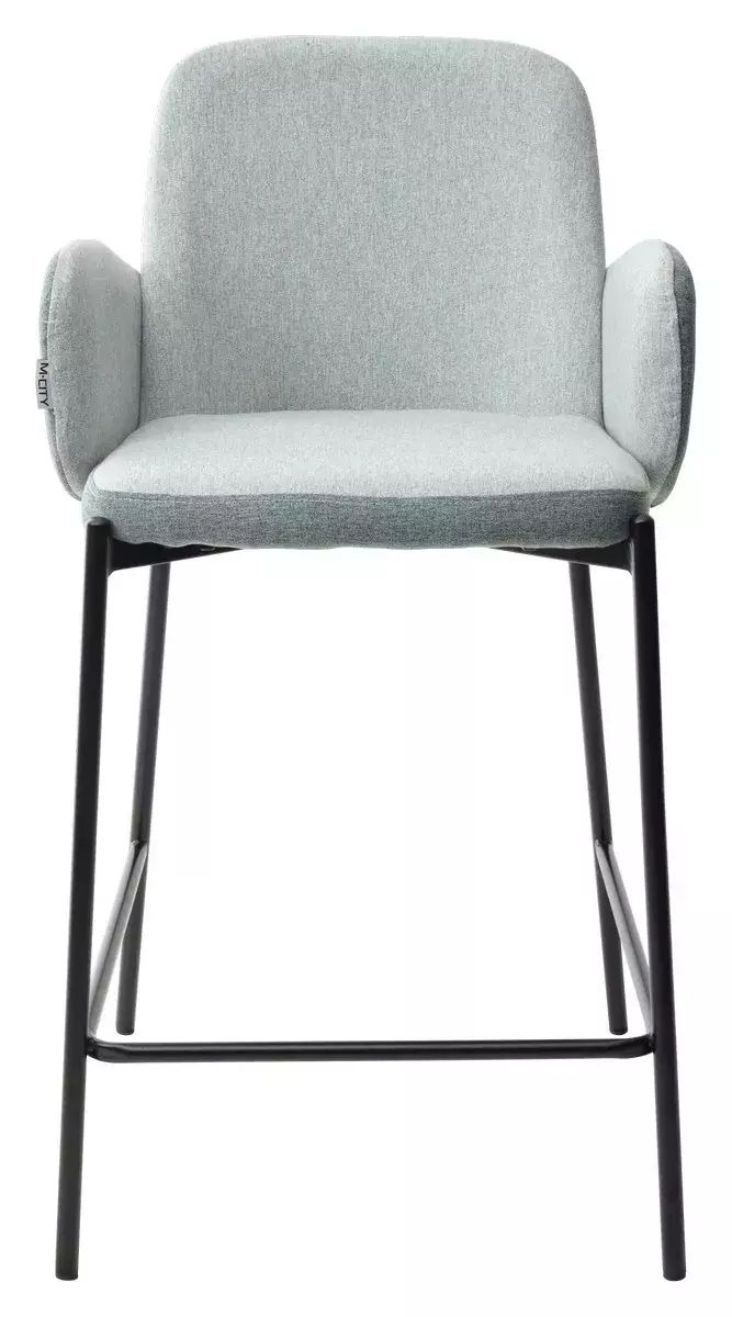 Полубарный стул NYX (H=65cm) VF113 светлая мята / VF115 серо-зеленый М-City