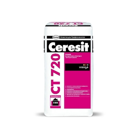 Ceresit CT 720 VISAGE/Церезит ЦТ 720 ВИЗАЖ декоративная штукатурка для создания фактуры дерева