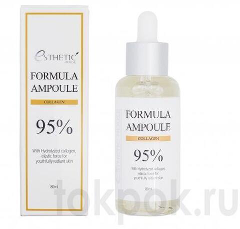 Сыворотка для лица с коллагеном 95% Esthetic House Formula Ampoule Collagen, 80 мл