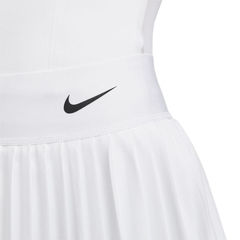 Юбка теннисная Nike Court Dri-Fit Advantage Pleated Tennis Skirt - white/black