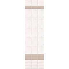 Панель ПВХ Novita 3D Пиканто бежевый фон 2700х250мм