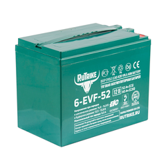 Аккумулятор RuTrike 6-EVF-52 (AGM)