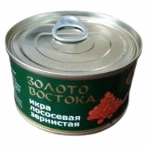 Икра лососевая ЗОЛОТО ВОСТОКА 130 г ж/б КАЗАХСТАН