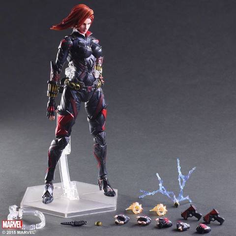 Марвел комикс фигурка Чёрная Вдова (копия) — Black Widow Marvel Comics Play Arts Kai (copy)