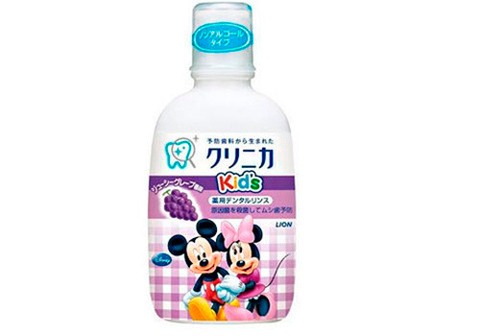 Детский зубной ополаскиватель LION виноград, 250мл