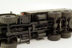 KRAZ-255 KUNG (box body) military camouflage SarAvto Agat 1:43