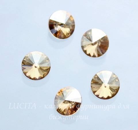 1122 Rivoli Ювелирные стразы Сваровски Crystal Golden Shadow (SS29) 6,14-6,32 мм, 5 штук
