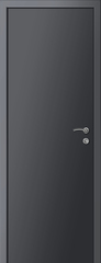 Дверь влагостойкая пластиковая KAPELLI multicolor ДГ RAL 7021 Графит + коробка