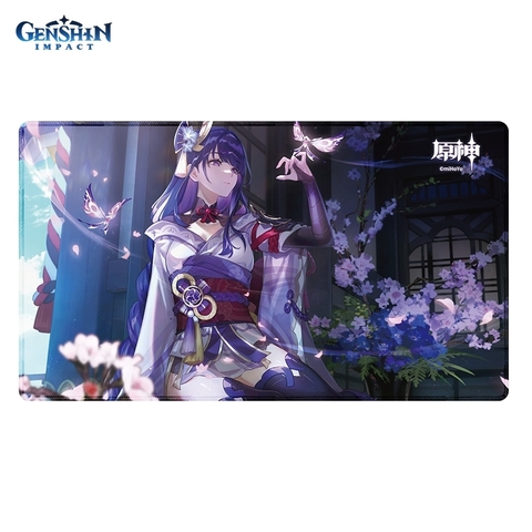 Коврик для мыши 2022 Offline Genshin Event Products Raiden Shogun Desk Mat 6974696616279