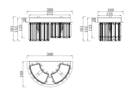Настенный светильник Maytoni Colline MOD083WL-02CH