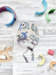 Чепчик Mjölk Grizzly Bears