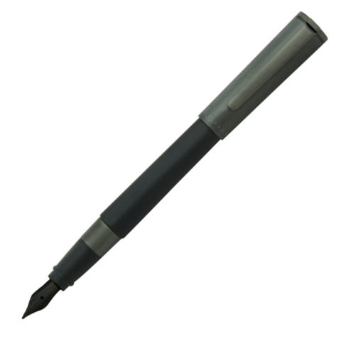 Перьевая ручка Aurora TU Metal Cap Ruthenium, перо - F, в подарочной коробке