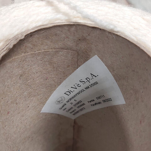 Меринос Di Ve NORWAYWOOL 2/5 белый натуральный