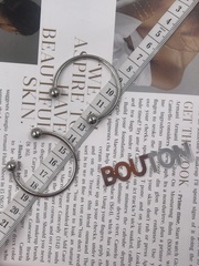 Подвеска серебристая 