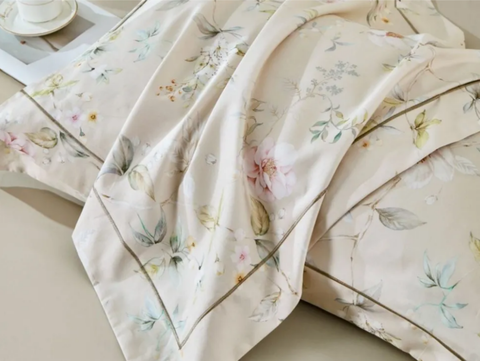 Постельное бельё Asabella 2254-6 египетский хлопок Premium (евро) - купить 1