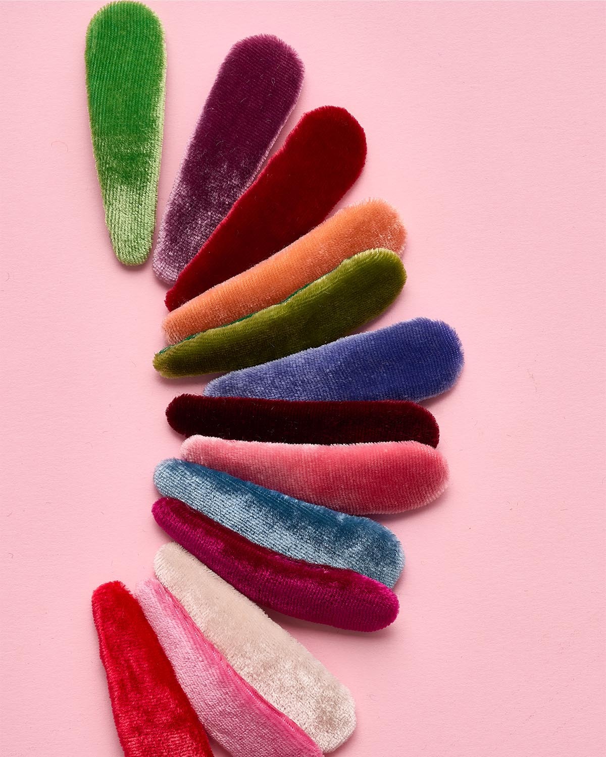 Бархатные заколки VIVI (2 шт.)