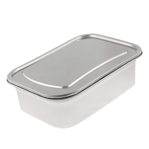 Контейнер пищевой Jolly Kitchen с крышкой, нержавеющая сталь, 35,5x25,5x11,5 (6 литров)