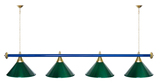 Лампа STARTBILLIARDS 4 пл. (плафоны зеленые,штанга золотая,фурнитура золото) фото №89
