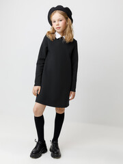 платье  для девочки  К 5934/черный