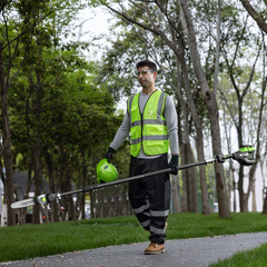 Высоторез-сучкорез Greenworks PS102T 82V (25 см) телескопический аккумуляторный, без АКБ и ЗУ