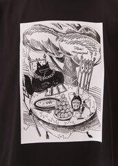 Футболка COOL CAT черного цвета