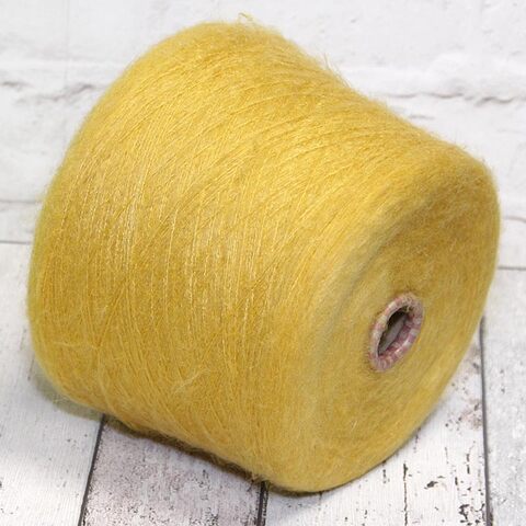 Кидмохер на полиамиде PURA LANA ITALIA / MARZIA 900 желтый горчичный