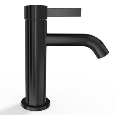 Remer MC12GM Смеситель для раковины Remer Metrica MC12GM, оружейная сталь PVD