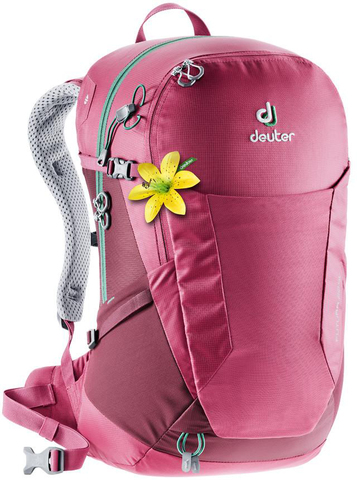 Картинка рюкзак туристический Deuter Futura 22 Sl Ruby/Maron - 1