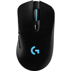 Мышь беспроводная LOGITECH G703 LightSpeed black (USB, оптическая, 25600dpi,  6 кн.) (910-005644)
