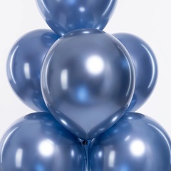 К 12''/30 см, Хром, Полуночно-синий, 25 шт.