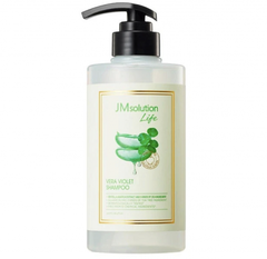 Шампунь для волос с экстрактом алоэ вера JMSOLUTION Life Vera Violet Shampoo 500 мл