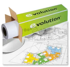 Бумага EVOLUTION  XES Premium EXTRA Paper 80gr 0.841x175 м glued  втулка 3" / 76мм  (ex.450L93240) кратн. 2 — фото 3