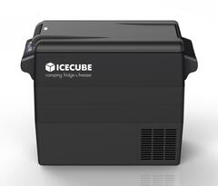 Компрессорный автохолодильник ICECUBE IC50 (12V/24V/220V, 49л) черный