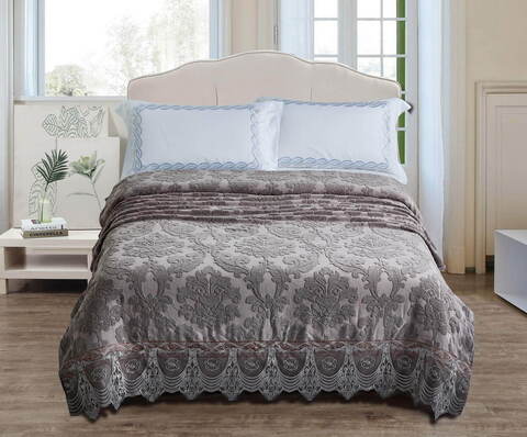 Покрывало 150x200 Sofi De MarkO Сюзанна кофейное