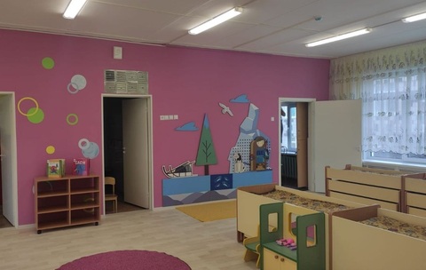 Декоративно-развивающая панель  «Северное сияние» 3 метра