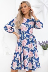 Платье Изабелла (сине-розовое) П13790-45М LT Collection