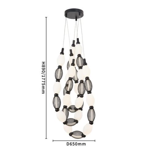 Подвесной светодиодный светильник Favourite Perler 4560-3PC