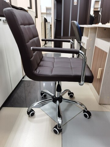 кресло C8545 (коричневая экокожа)
