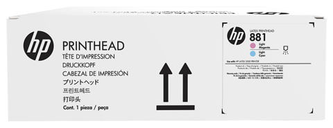 Печатающая голова HP 881 CR329A Light Magenta / Light Cyan Latex Printhead для HP Latex 1500, 3000, 3100, 3200, 3500, 3600