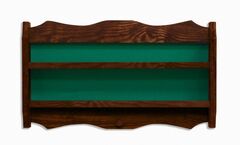 Полка для шаров навесная (черный орех, 60 х 34 х 9 см)