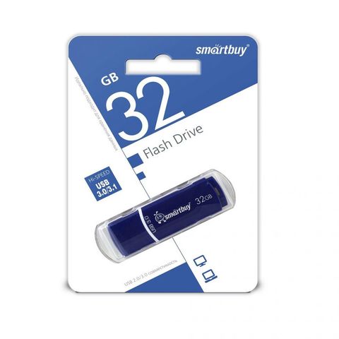 32GB USB-флеш накопитель USB 3.0 SMARTBUY CROWN