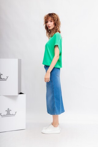 GARDEUR Юбка джинсовая с лиоцеллом и эластомультиэстером