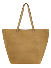 Сумка-шоппер MOVE замша цвета светлой карамели